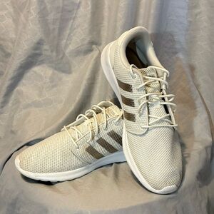 Adidas Cloudfoam Lite Racer white Mesh Sneakers | Women’s